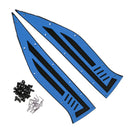 For YAMAHA Aerox155 NMAX 125 150 155 15-19 Blue Motorcycle Front Footboards