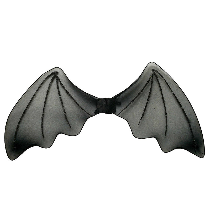 Halloween Kids Cute Black Bat   Angel Fancy Dress Accessories