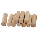 10Pcs Wood Dowel Rod Wooden Dowels - 28mm Thick Wooden Dowels for Crafts - Wood