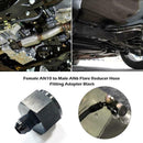 1Pcs Black AN10 Female to AN6 Male Flare Reducer Hose Fitting Adapter Conversion