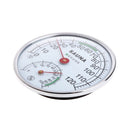 Thermometer Hygrometer Stainless Steel for Sauna Room Temperature Humidity Meter