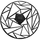 Fashion Creative Geometric Pattern Wall Clock Wall Wall Art Deco Clock Hang