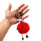 1set Santa Claus Hairball Key Chain Pendant Keychain Accessories Christmas G Ew