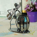Electric Guitar Metal Band Office Pen Pencil Pot Brush Holder Container