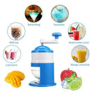 Household Easy Ice Shaver Crusher Handheld Snow Manual Crushing Ice Machine