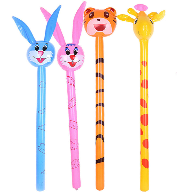 Cartoon Inflatabel Animal Long Inflatable Hammer Stick Children Outdoor Toys â„–[
