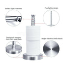 Vertical Paper Towel Holder Stand Stainless Steel for Home Kitchen Countert Z8M7