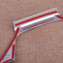 Chrome Steering Wheel Panel Cover Insert Trim Frame fit for Hyundai Sonata 15-17