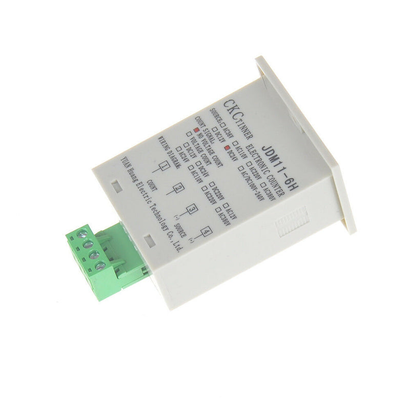JDM11-6H 6 Digits Display Electronic Counter Relay Control DC 24V Gw