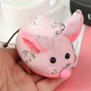 1PC 2020 Year Of The Rat Mascot Flower Fabric Mouse Pendant Holiday Gift 3C