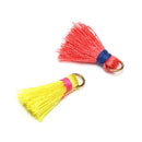 10Pcs/set Mix Multicolor Tassel DIY Craft Earrings Charm Pendant Jewelry Mak BX