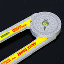 Miter Saw Protractor Arm Measuring Ruler for Carpenters Home Use Baseboard