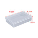 2PCS Plastic Box Playing Cards Container Storage Case Poker Game Card PM FT