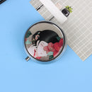 Portable Folding Pill Box Metal Pill Cutter Medicine Storage Container Random