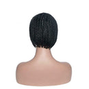 Short Black Box Braid Lace Front Wigs With Baby Hair Synthetic Bob Braid Wig