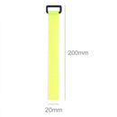 10pcs Fishing Rod Belts 20cm Nylon Reusable Fishing Rod Tie Fastening Strap A