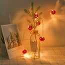 10 LED Lamps Battery String Colorful Wedding Christmas Children Room Decor