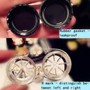 Mini Stylish Simple Contact Lens Hard Case Travel Kit with Mirror Bottle wi