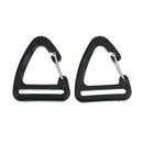 10Pcs Outdoor Camping Hiking Buckles Hook Carabiner Hanging Keychain