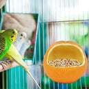 Pet Hamster Bird Pet Parrot FRUIT Feeding Bowl Cage Hanging Fixed Food Feeder