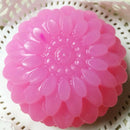 6 Cavity Flower Shaped Silicone DIY Handmade Soap Candle Cake Mold SuppliesBX