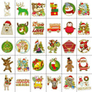 53x Stickers Christmas Skateboard Bicycle Phone Car Graffiti Removable Stickers