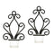 Set of Two, Iron Wall Sconce, Tea Light Candle Sconces, High. Perfect Gift  Y6M9