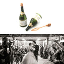 5X Romantic Wedding Party Champagne Bottle Shape DIY Watering Bubble Bottles  3C
