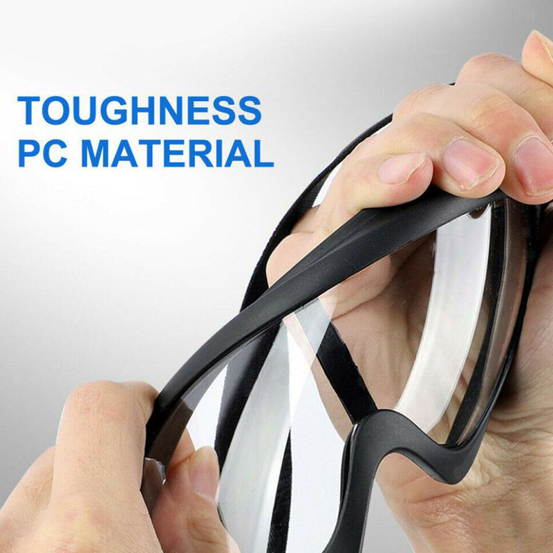 Safety Glasses Protective Goggles Anti Scratch Anti Fog Clear Lens Adjustable