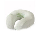 Neck Pillow for Airplane Travel Bamboo Fiber Memory Foam U-Shaped Pillow Pr O0L8