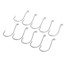 10pcs Saltwater Fishing Hooks Crab Hooks Big Game Stainless Steel Hooks 05