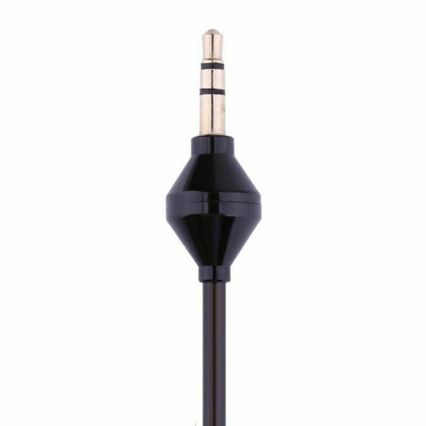 5X(Single Listening 3.5mm Earphone Coiled Cables Mono Function Earpiece In A5O9)