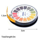1Roll/5m laboratory ph indicator test strip 0-14 paper acid litmus SM alkal H4L9