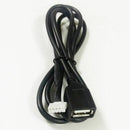 Radio USB Cable Line with Radio Removal Tools For Peugeot 207 307 308 407 f