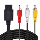 HDMI Male S-Video to 3 RCA AV Audio Cable Cord Adapter For  GameCube N64 SNES -