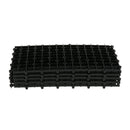 5 Pcs Aquarium Bottom Isolation Board - Fish Tank Undergravel Filter Plate Black