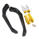 Motorcycle Telescopic Brake Clutch Levers for Yamaha R3 R25 YZF R1 R6 Yellow