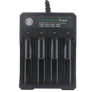 Battery Li-ion 3.7V Rechargeable Charger USB For LED Flashlight  Hn