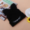 Women Winter Woolen Knitting Hat Cute Cat Ears Braided Knitted Fur Cap