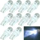 10X T10 194 168 158 W5W 501 White LED Side Auto Car Wedge Light Lamp Bulb DC 12V