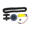 DIY Tank Accessories Set of 40 Section Tank Track Conveyor and Drive Wheels -