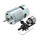 1X(Dc 12-24V 775 Motor Electric Drill With Drill Chuck Dc Motor For Polishi