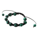 Malachite Green Bracelet Hand Woven Bracelet R8V4