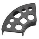 8 Holes Plastic Fan Shaped Tattoo Ink Cup Holder Stand Pigment Cup Rack