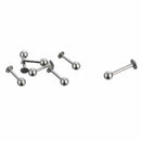 60 Pcs Bulk Lots Eyebrow Jewelry Belly Tongue Bar Ring Elegan