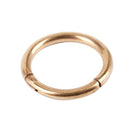 1.2mm Titanium steel Clicker Septum Segment Lip Nose Ear Hoop Body Piercing