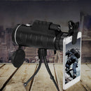 Super High Power 40X60Portable HD OPTICS BAK4 Night Vision Monocular Telescope3C