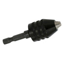 1/4 Inch Hex Shank Keyless Drill Chuck Quick Change Adapter Converter 0.3-6 X1F1
