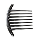 2pcs Hair Comb Pin Accessories Plastic Women Lady Fashion Black U8W1