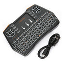 Viboton I8 Plus Backlit Horse Race Lamp Spanish Keyboard Mini Wireless Keyb